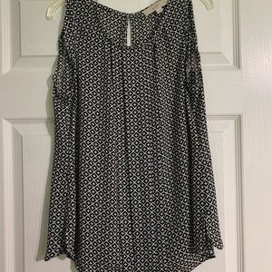 Ann Taylor Ruffle Blouse